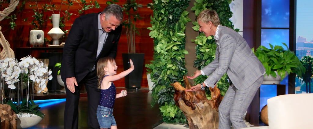 Alec Baldwin's Daughter on The Ellen Show May 2017