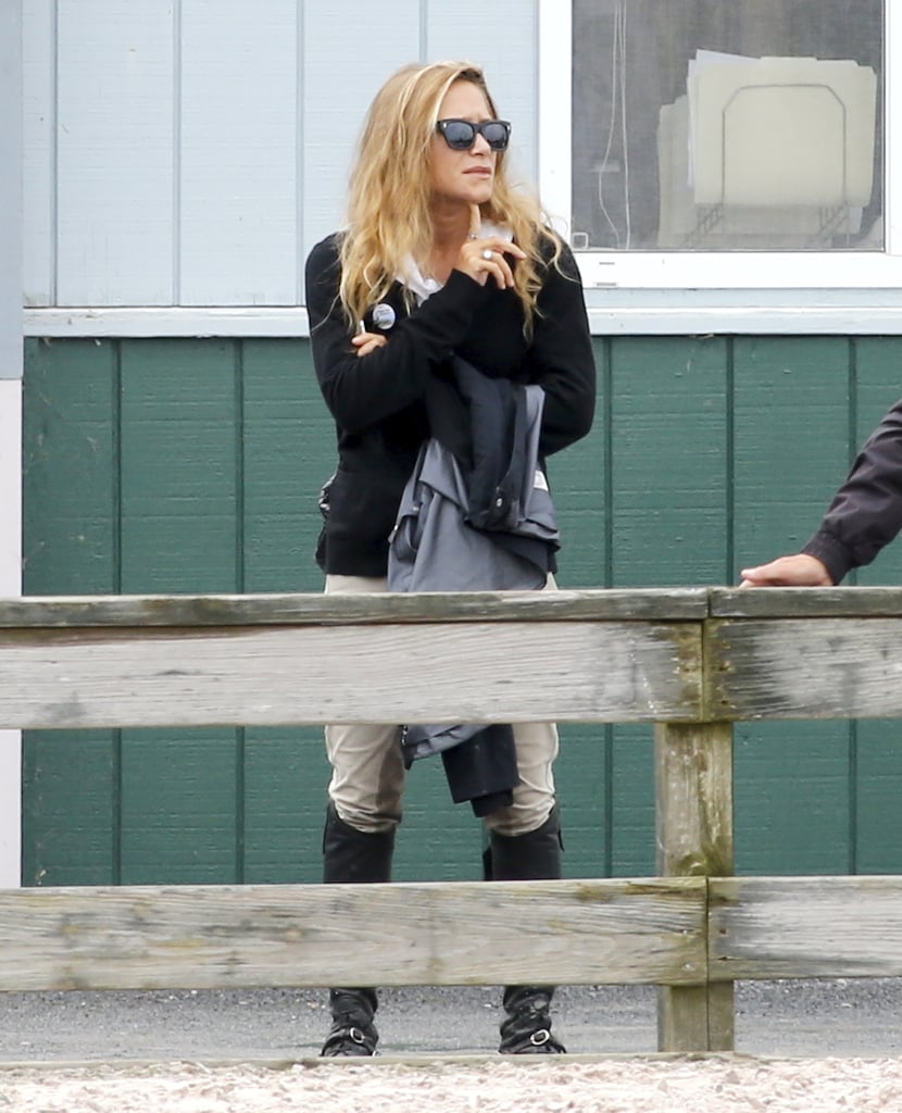 Mary-Kate Olsen Riding Horses in the Hamptons September 2016