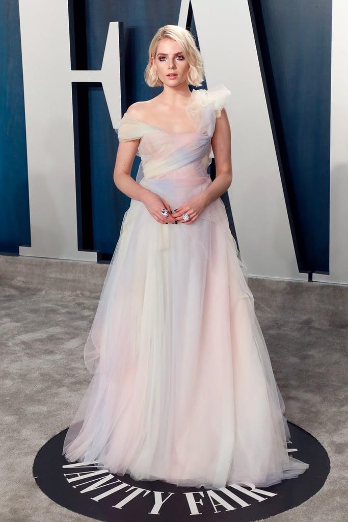 Lucy Boynton at the Vanity Fair Oscars Afterparty 2020