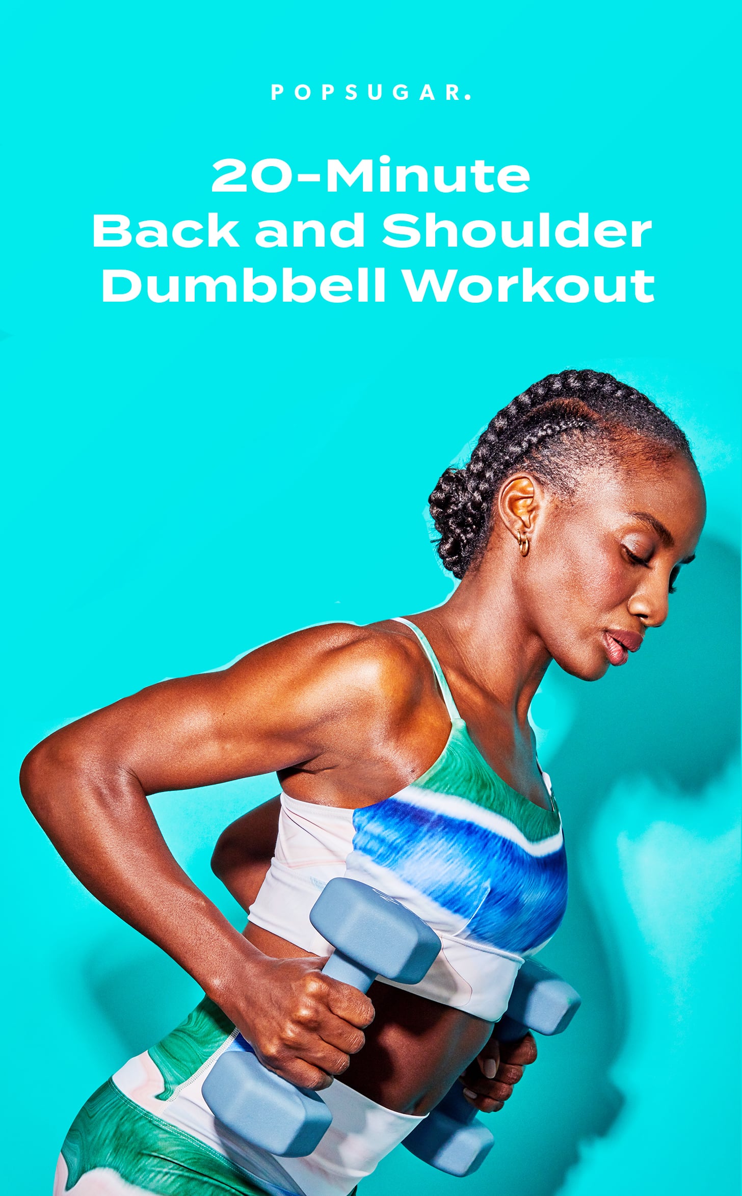 Kelsey Wells's 20-Minute Back and Shoulder Dumbbell Workout