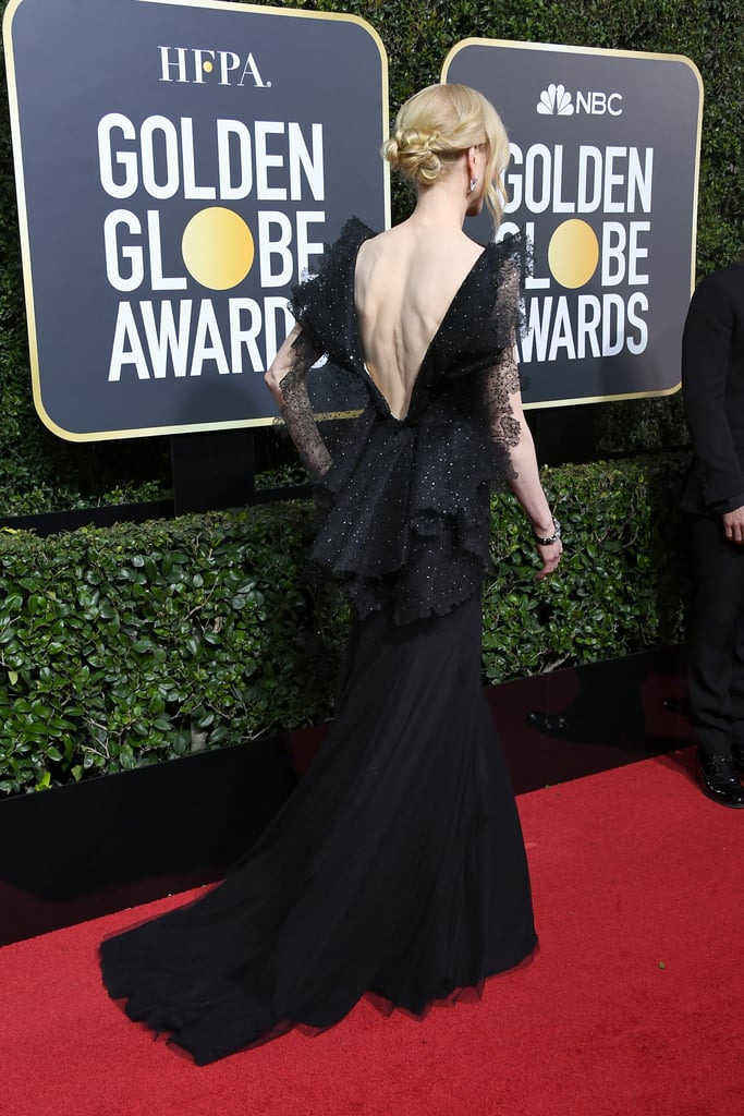 Nicole Kidman Golden Globes Dress 2018