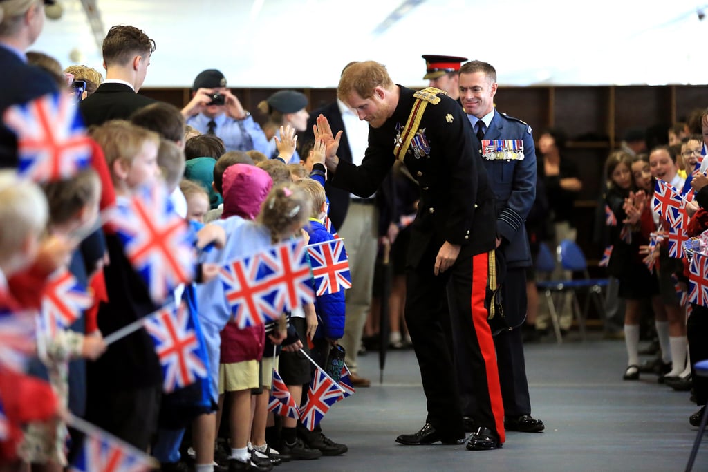 Prince Harry Visiting Suffolk July 2017