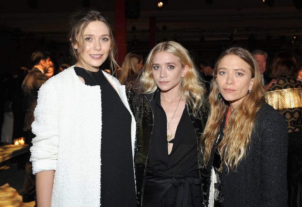 Ashley, Mary-Kate, and Elizabeth Olsen stepped out together at the 2016 LACMA Art + Film Gala, honouring Robert Irwin and Kathryn Bigelow, in LA on Saturday night. In a rare appearance, the trio, who donned matching ensembles, posed for photos together and stayed close throughout the event. While we haven't seen all of the girls together since they attended an Elizabeth and James party in July, Elizabeth recently popped up at the American Ballet Theatre fall gala and Ashley and Mary-Kate were seen enjoying a relaxing holiday in Antibes, France, earlier this month. Ashley has also been making headlines as of late for her rumoured new romance with a man named Richard Sachs. While the designer has yet to comment on the speculation, the two were spotted at a Spin class together on Friday. 

    Related:

            
            
                                    
                            

            16 Times You Really Wanted to Be Mary-Kate and Ashley Olsen Growing Up