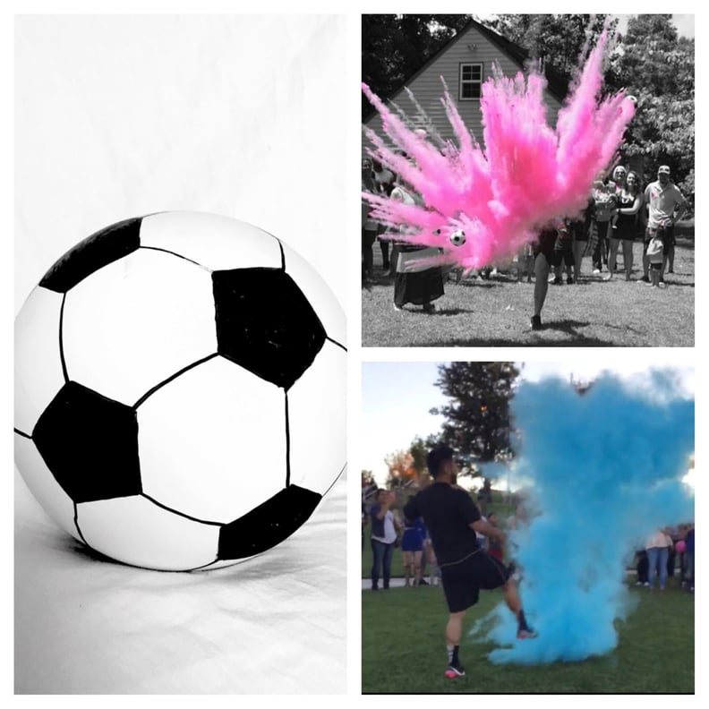 Powder-Filled Soccer Ball