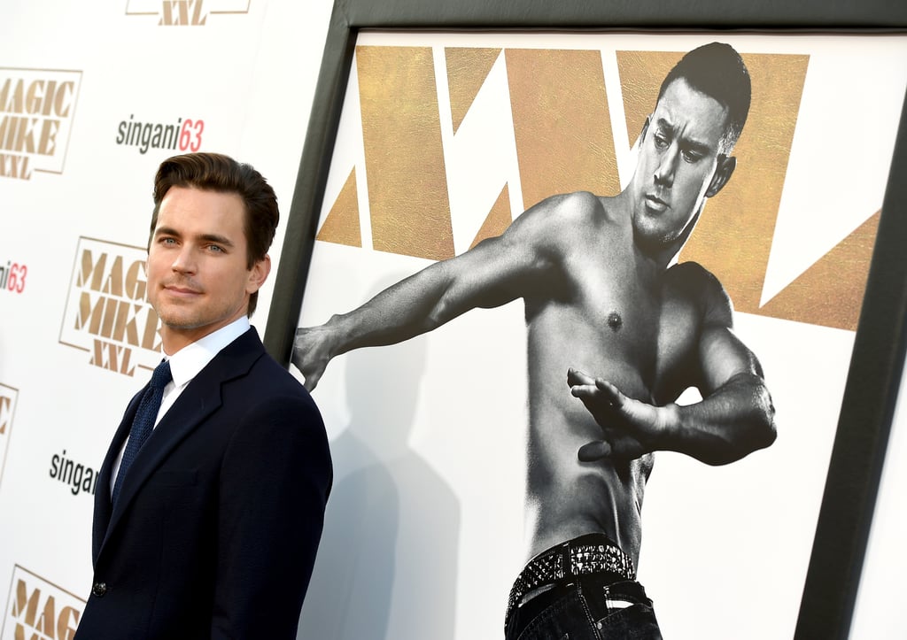 Matt Bomer Perfectly Positioned Himself For a Channing Tatum Shoulder Rub