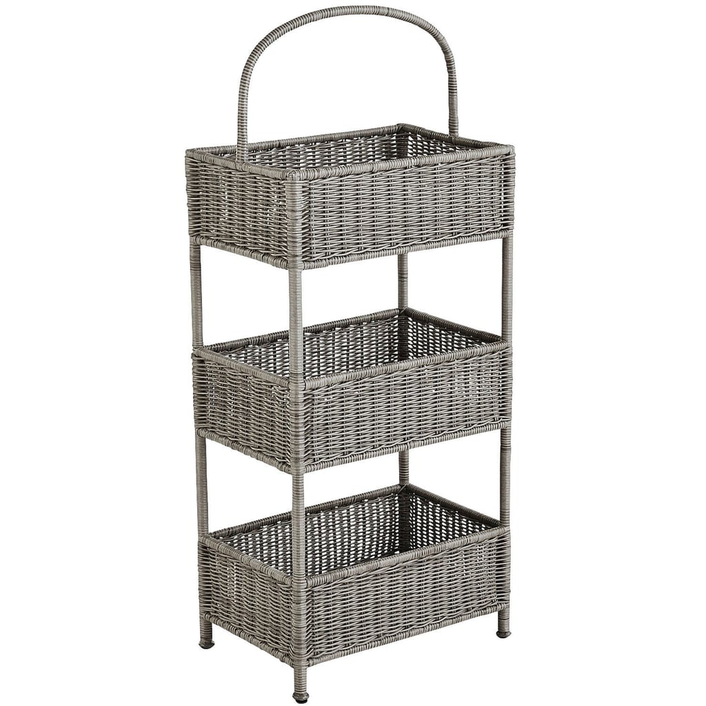 Collin Tiered Gray Basket
