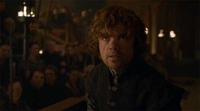 When Tyrion Lannister Isn't Messing Around