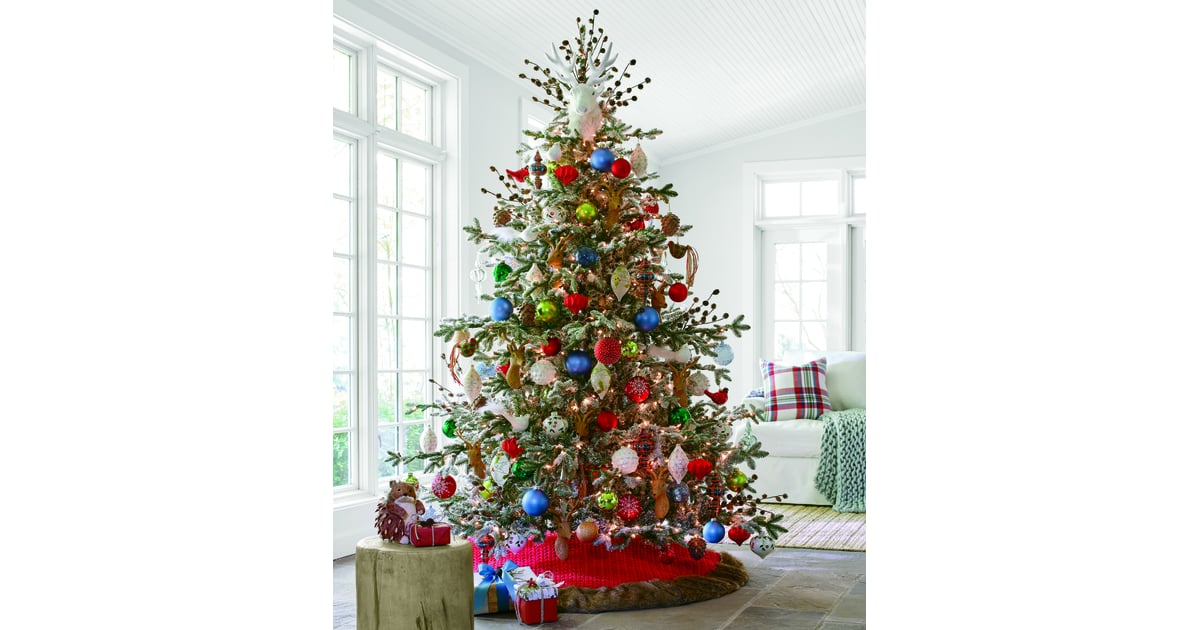 Aspen Pine Flocked Tree Grandin Road S Christmas Decor Will Have You Singing Let It Snow Before You Know It Popsugar Home Photo 49 This is my first staining project. aspen pine flocked tree grandin road
