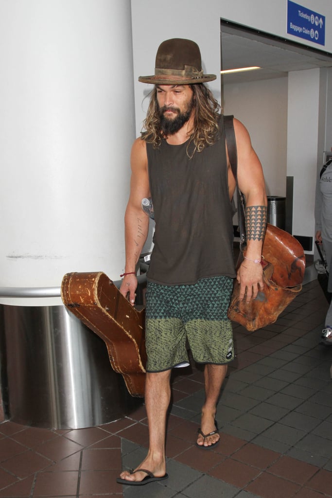 Jason Momoa Out in LA September 2016 Pictures
