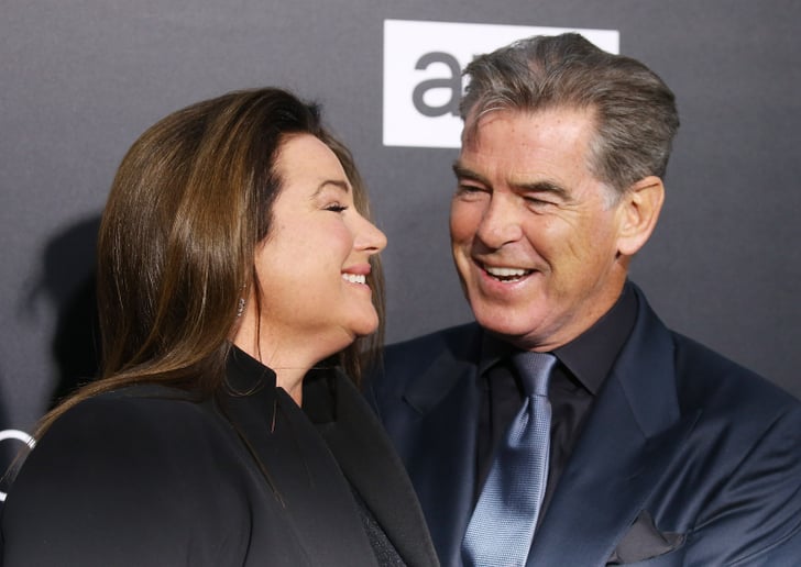 Pierce Brosnan And Wife Keely On The Red Carpet April 2017 Popsugar Celebrity