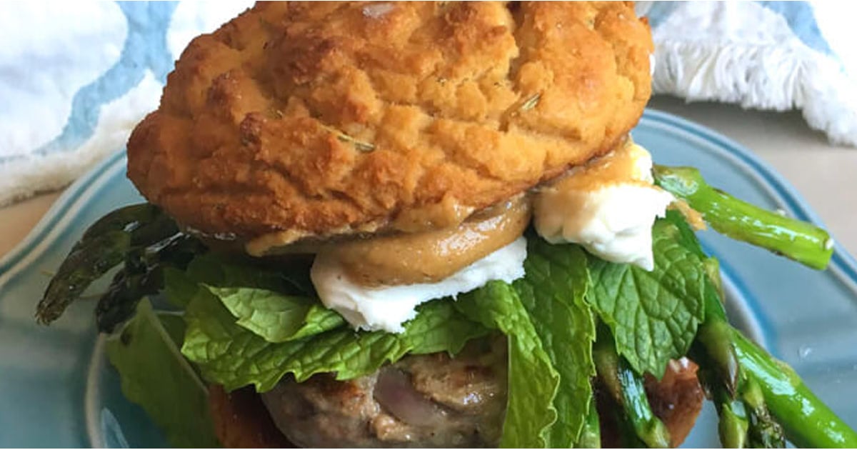 Healthy Lamb Burger Recipe | POPSUGAR Fitness