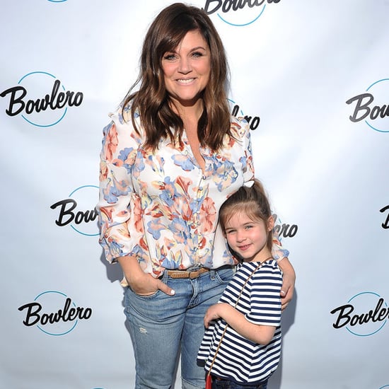 Tiffani Thiessen and Daughter at Bowling Event in LA 2016