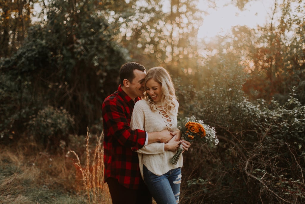 Golden Sunset Engagement Shoot