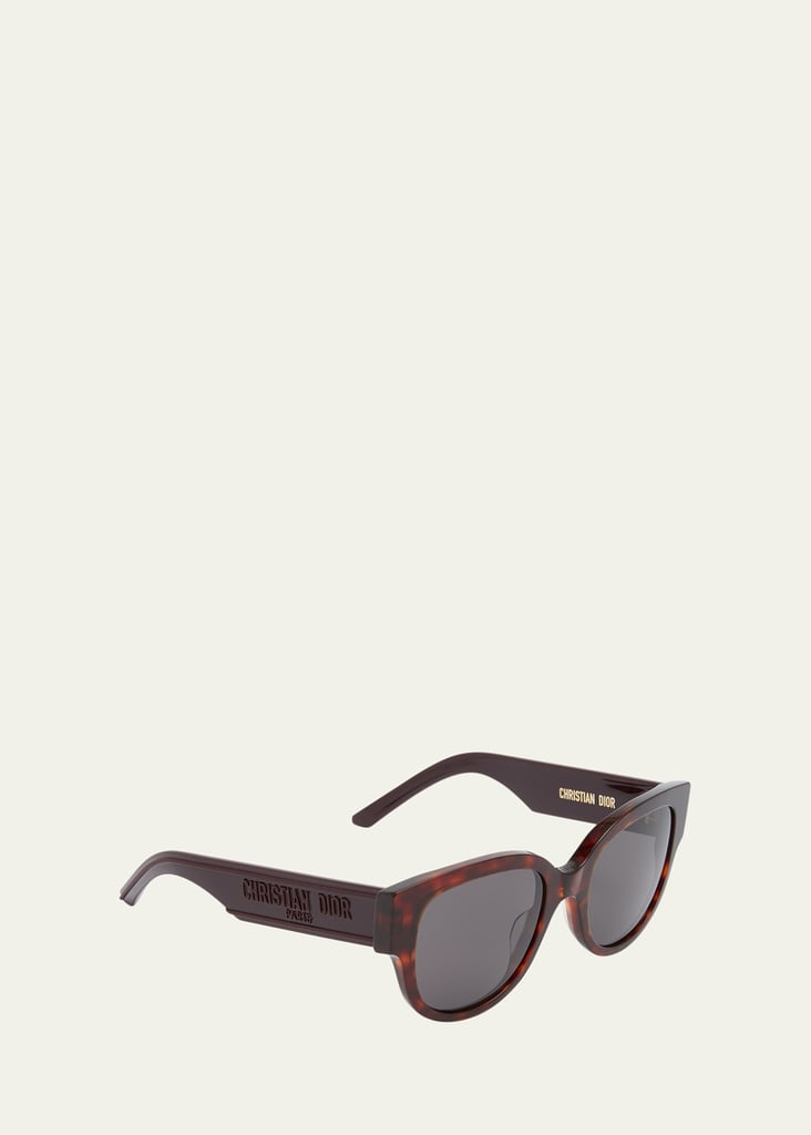 Dior Book Tote Logo Acetate Butterfly Sunglasses