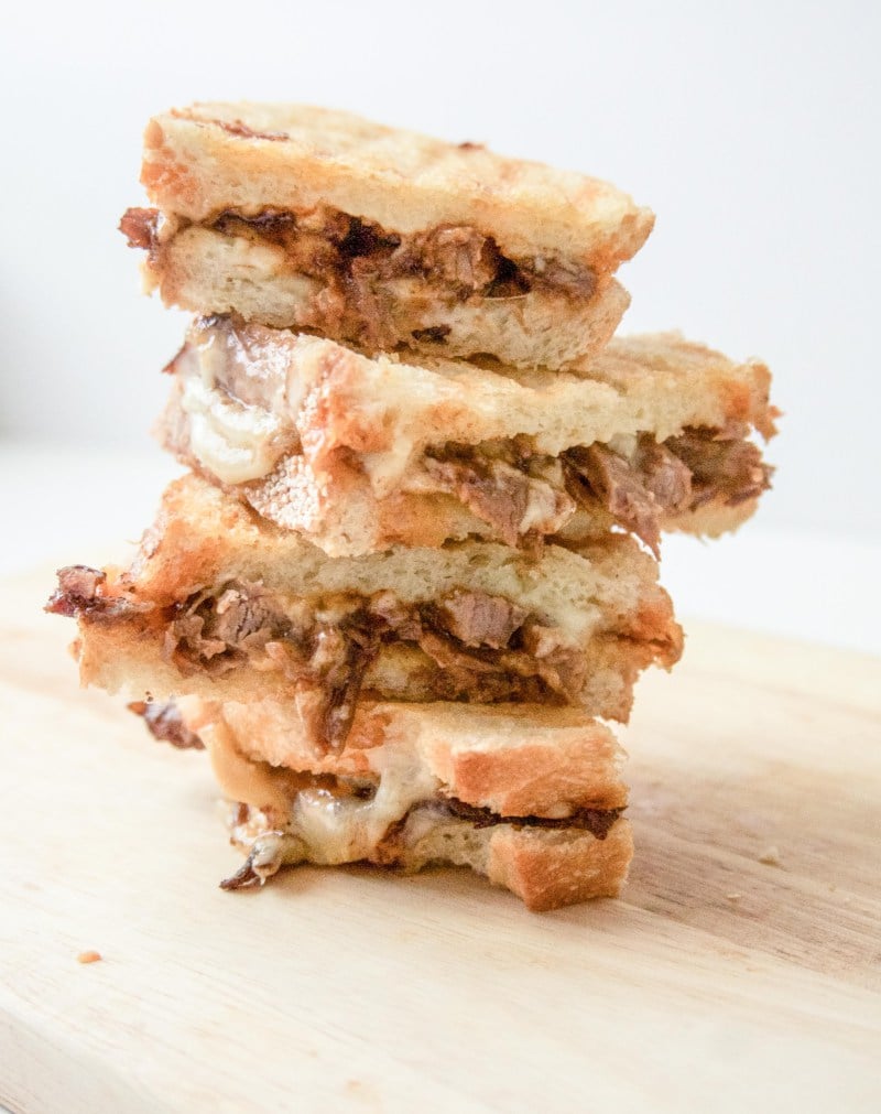 BBQ Brisket Grilled Cheese