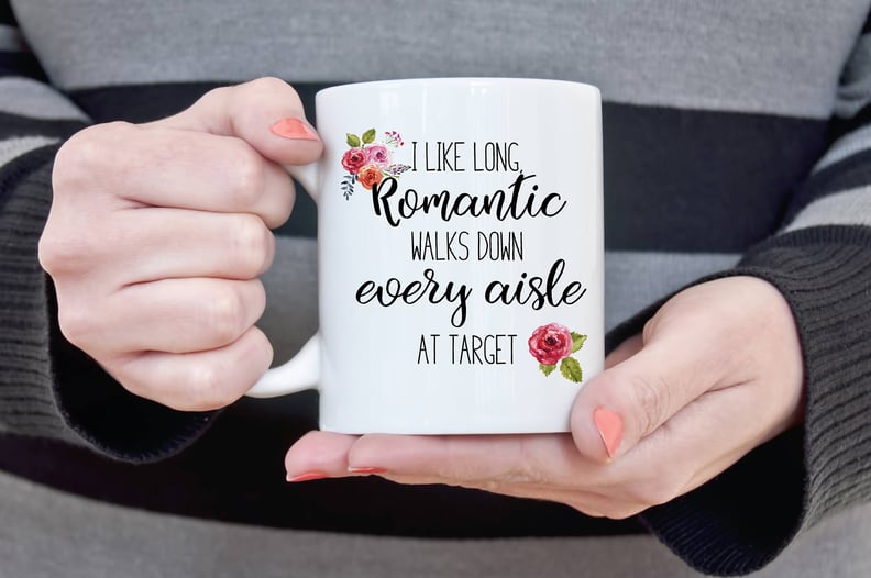 "I Like Long Romantic Walks" Mug