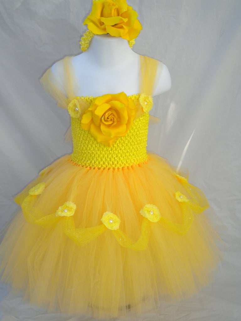 Disney-Inspired Princess Belle Halloween Costume | Disney Tutu Dresses ...