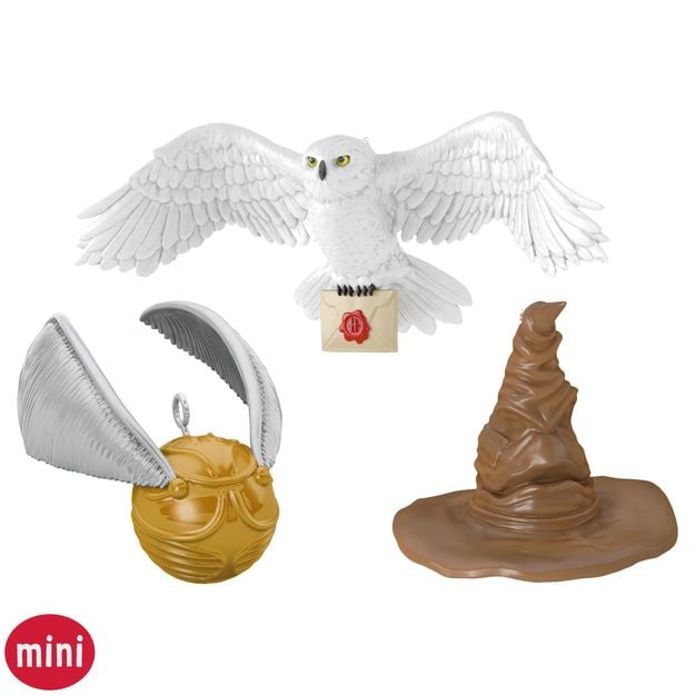 Harry Potter Set of 3 Ornaments ($16)