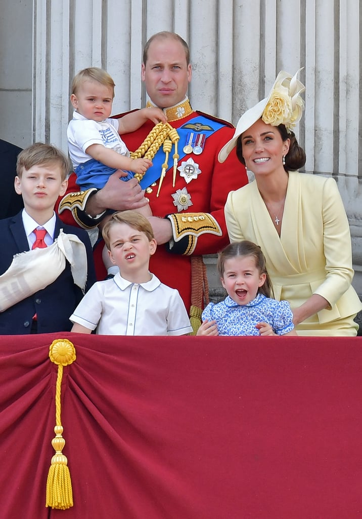 Prince George Princess Charlotte at Trooping the Colour 2019