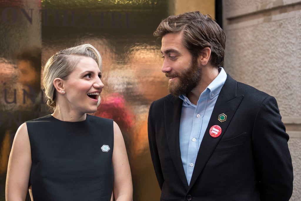 Jake Gyllenhaal at Sunday in the Park With George Photocall