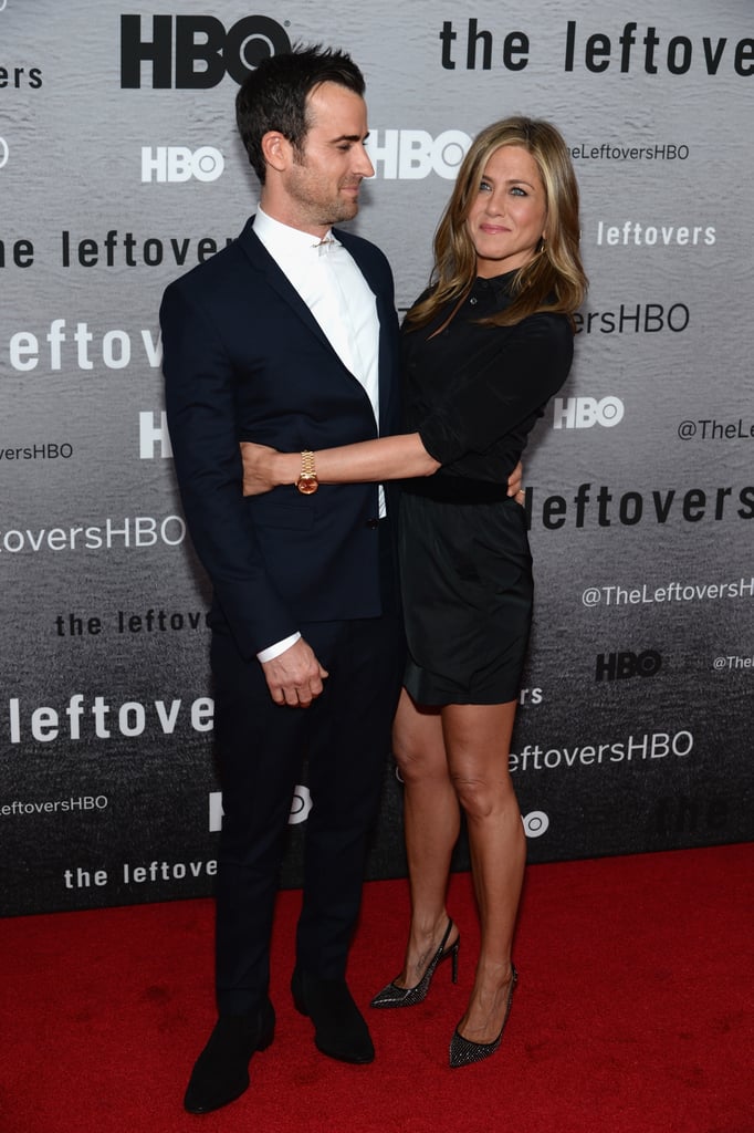 Justin Theroux and Jennifer Aniston The Leftovers Premiere