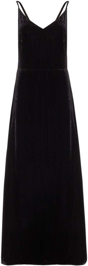 Ivy & Oak Cross Strap Velvet Maxi