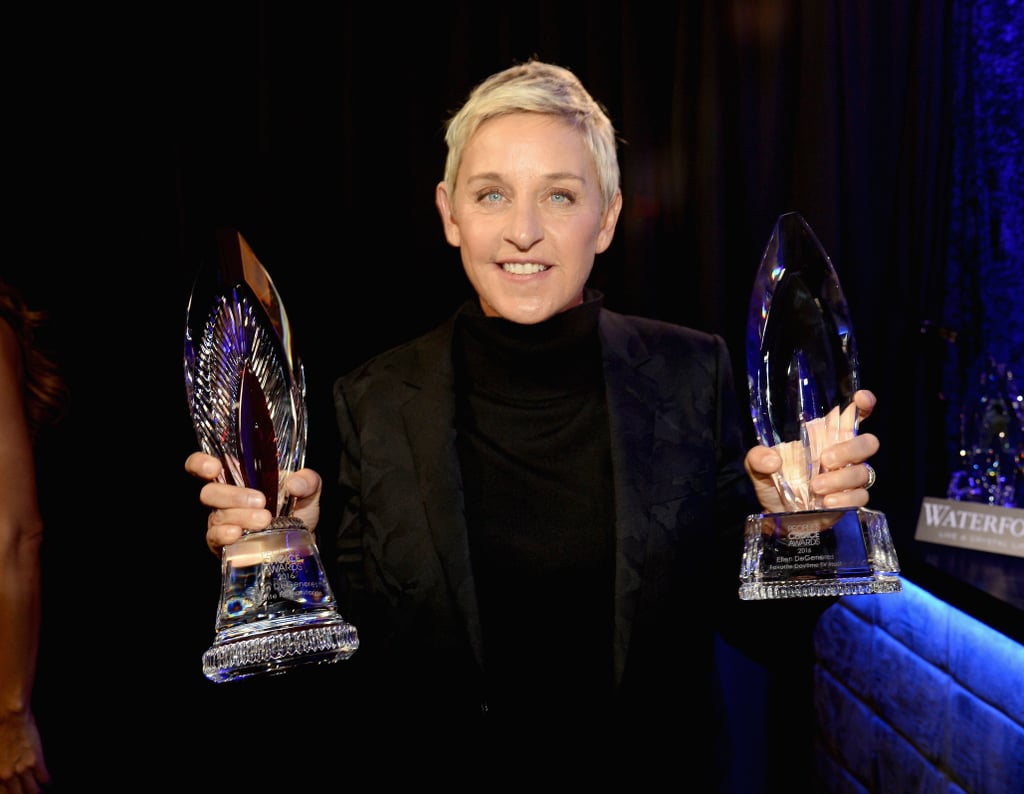 Ellen DeGeneres Portia de Rossi People's Choice Awards 2016