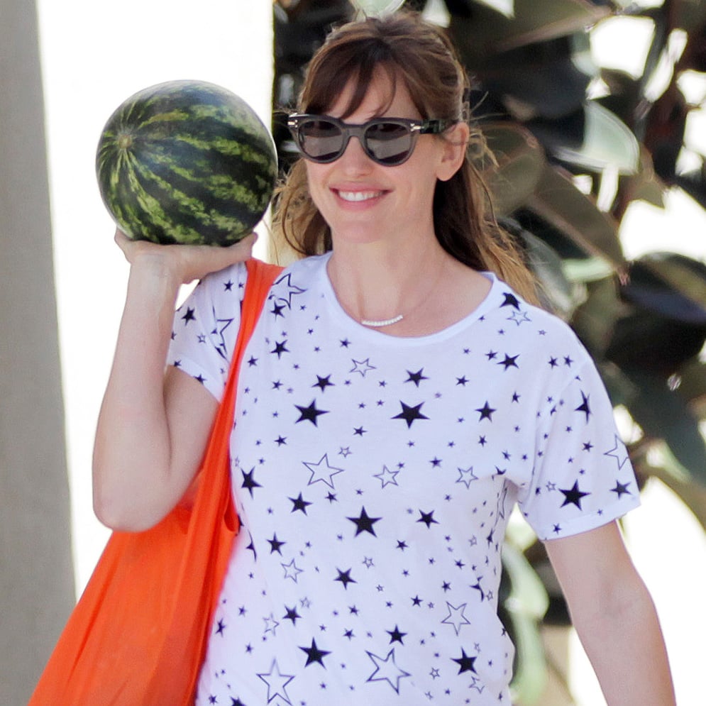 Ben Affleck and Jennifer Garner Family at Farmers Market