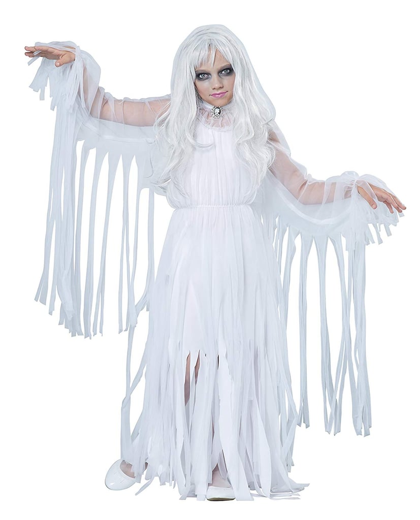 Ghostly Girl Costume Scary Halloween Costumes For Kids POPSUGAR