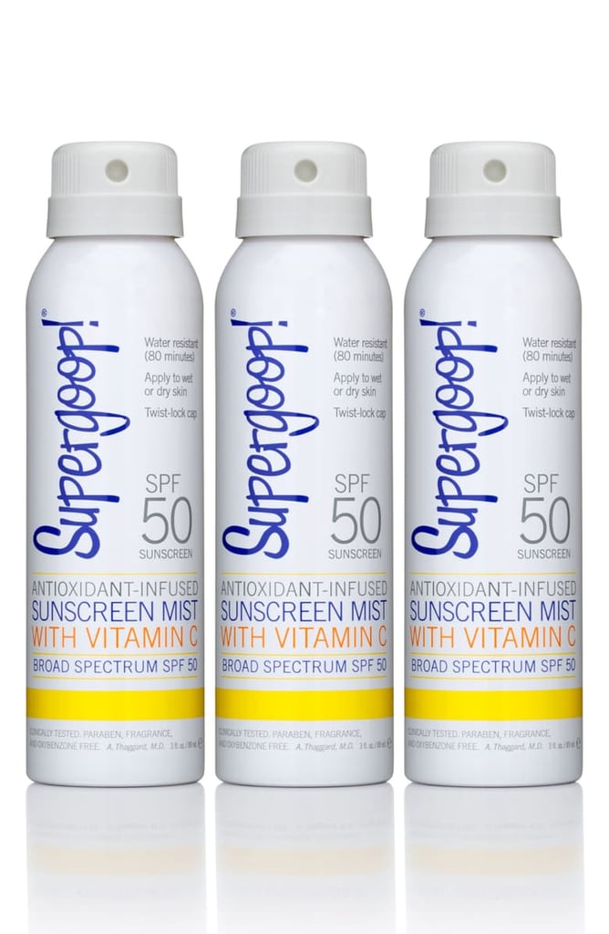 Supergoop! SPF 50 Antioxidant Infused Sunscreen Mist Trio