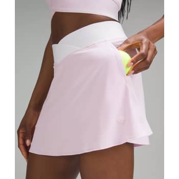 lululemon V-Waist Mid-Rise Tennis Skirt White Size 6