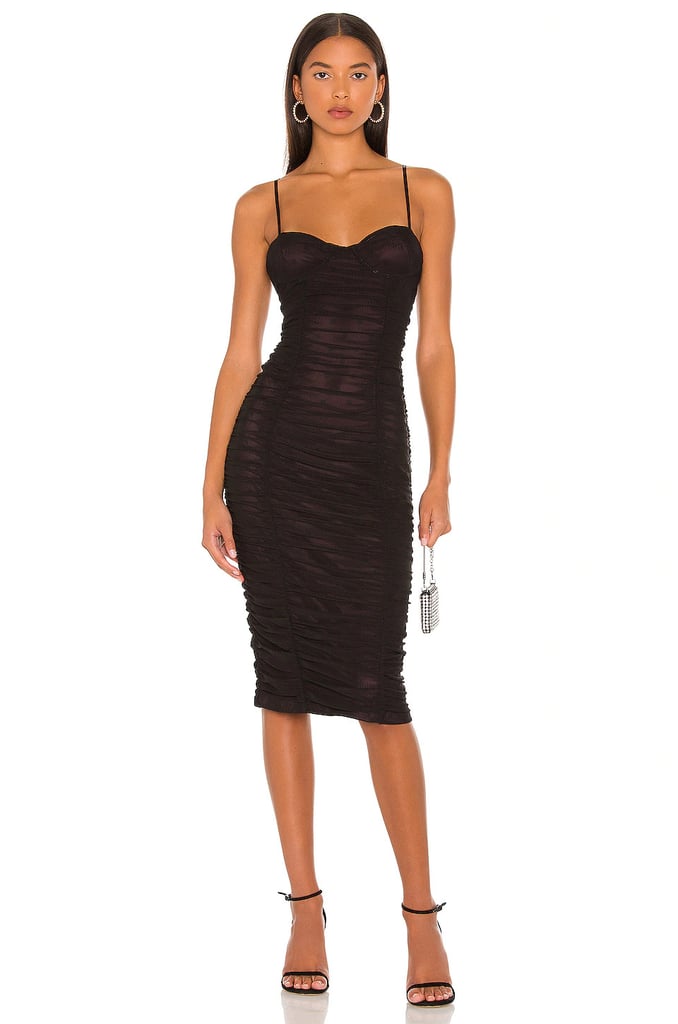 For a Night Out: AFRM Shereen Dress in Port