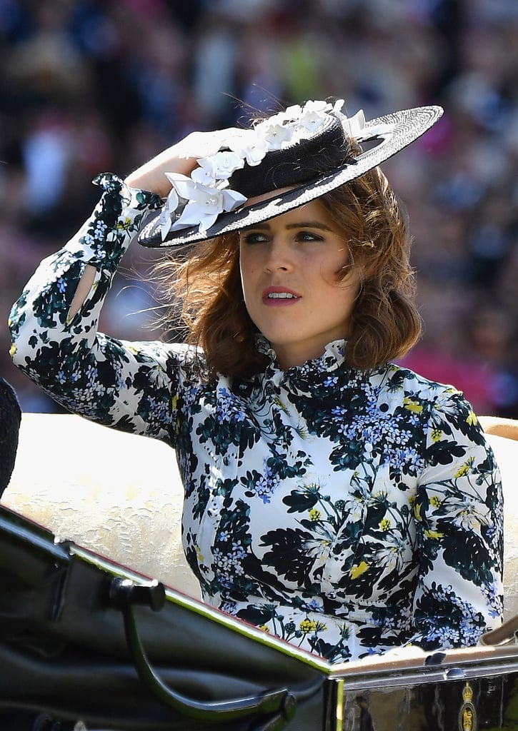 Princess Eugenie Wearing Erdem at Royal Ascot
