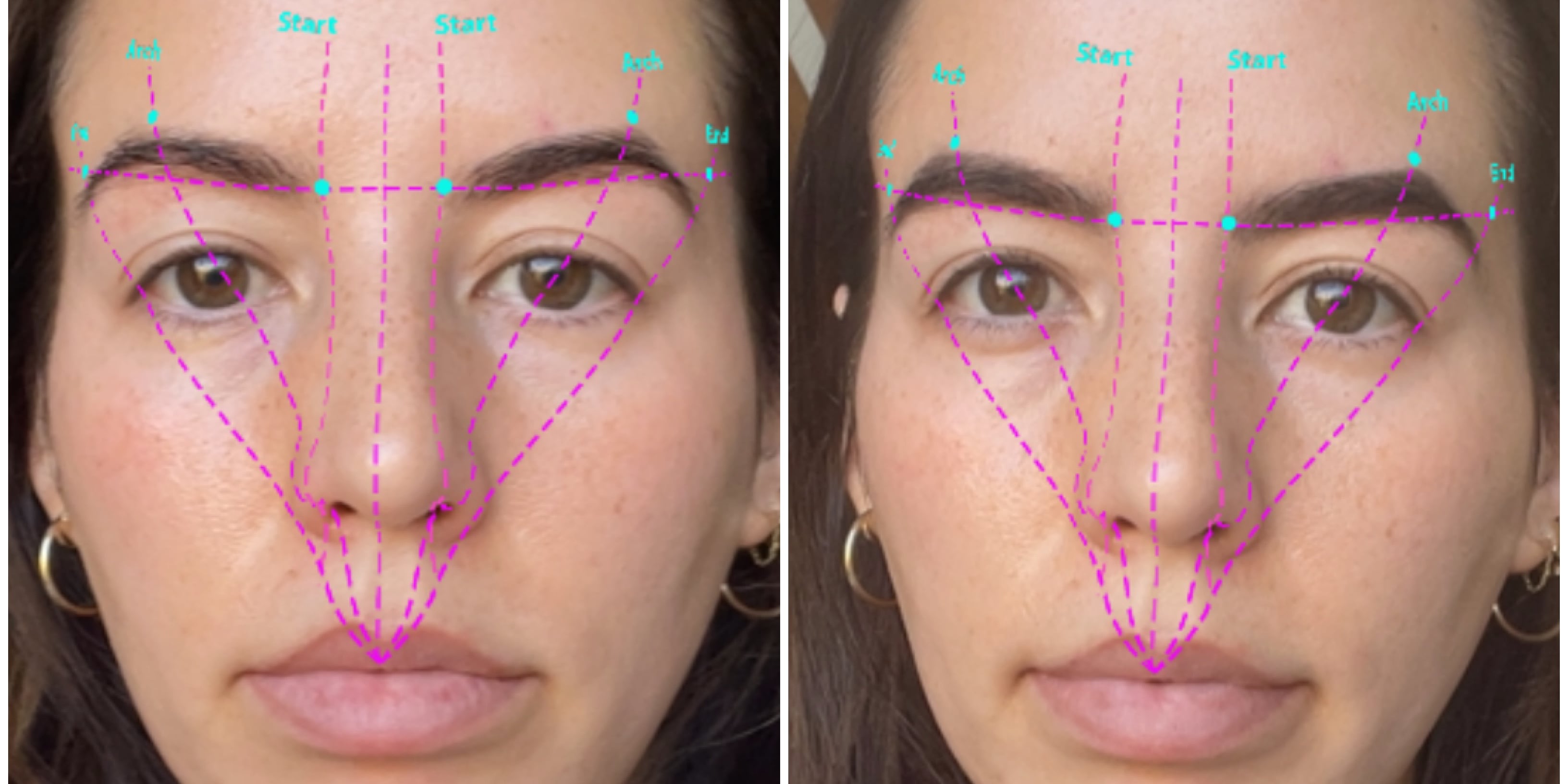 EYEBROW photo editor - eyebrows remover app online