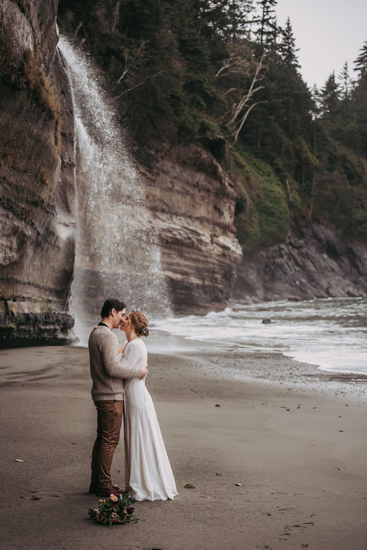 Adventurous Waterfall Elopement at ...