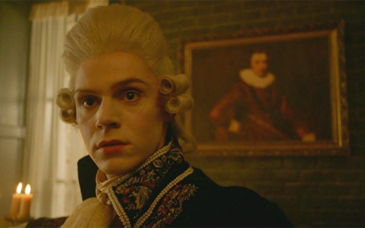 Peters as "Edward Mott" aka Rory Monahan in Roanoke