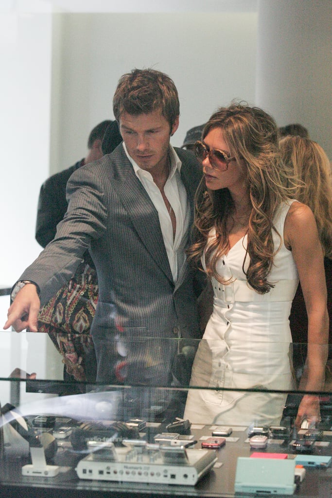 David and Victoria Beckham Cute Pictures