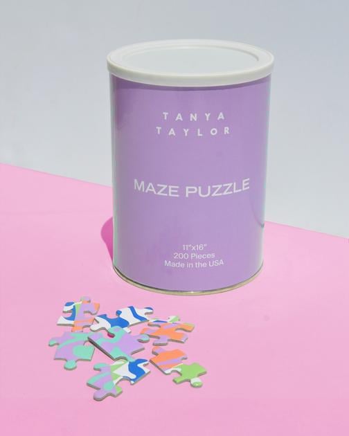 Tanya Taylor Maze Print Puzzle