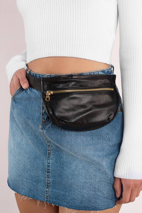 Tobi Ban.Do Swag Black Fanny Pack