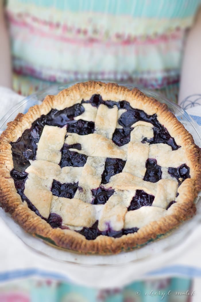 Vegan Blueberry Pie