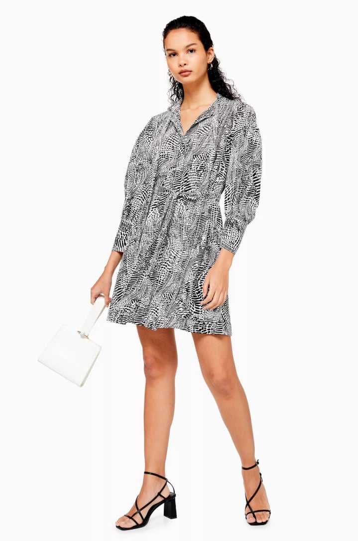 Topshop new arrivals pintuck dress