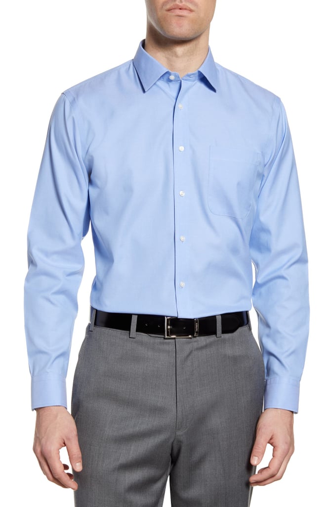 Nordstrom Smartcare Trim Fit Solid Dress Shirt