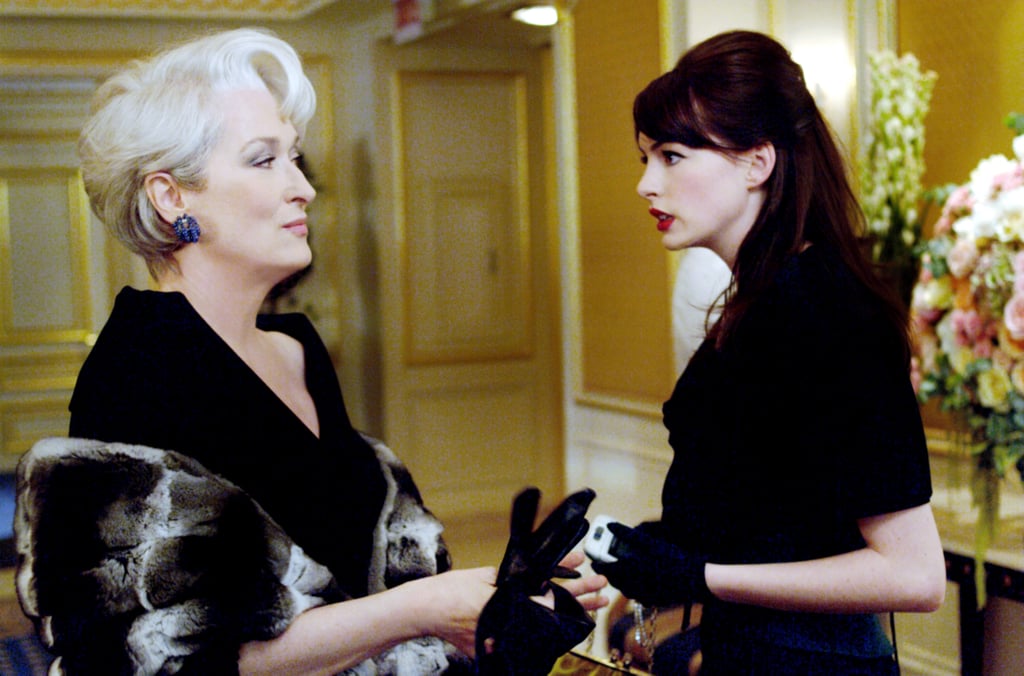 Anne Hathaway's Favorite Outfits From The Devil Wears Prada
