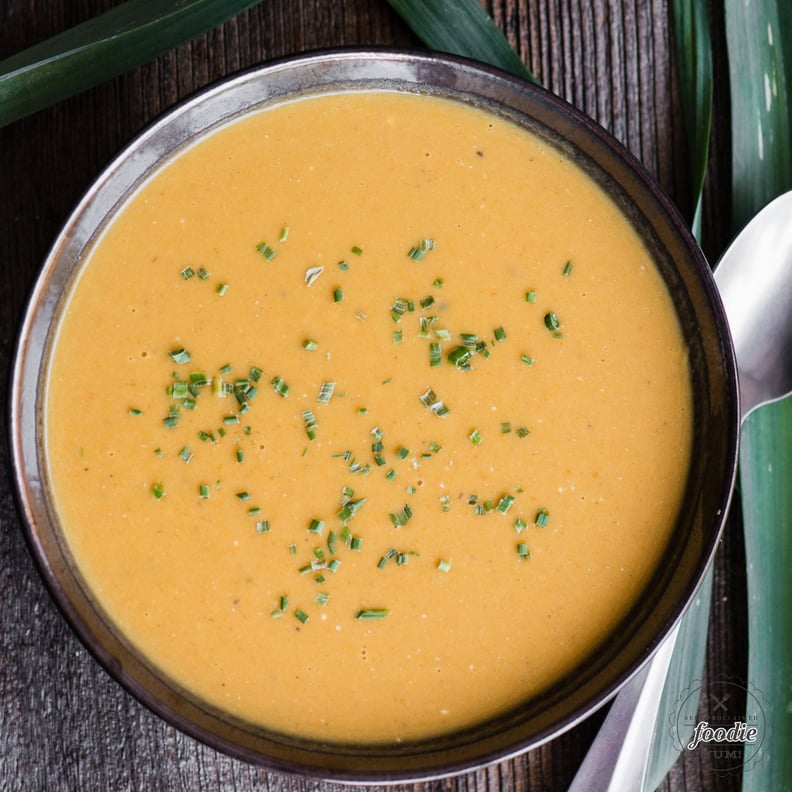 Coconut Curry Leek Soup