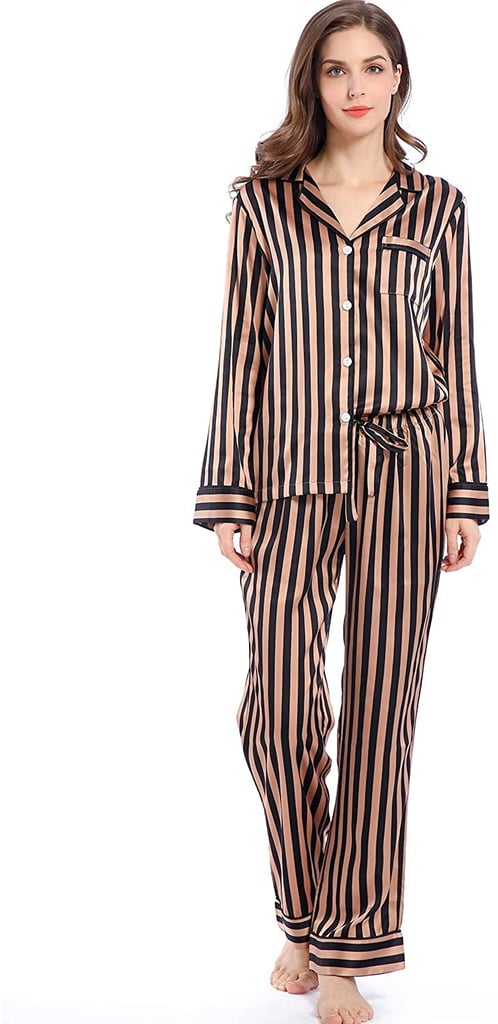 Serenedelicacy Silky Satin Pajama Set | Best Cheap Silky Pajama Set on ...