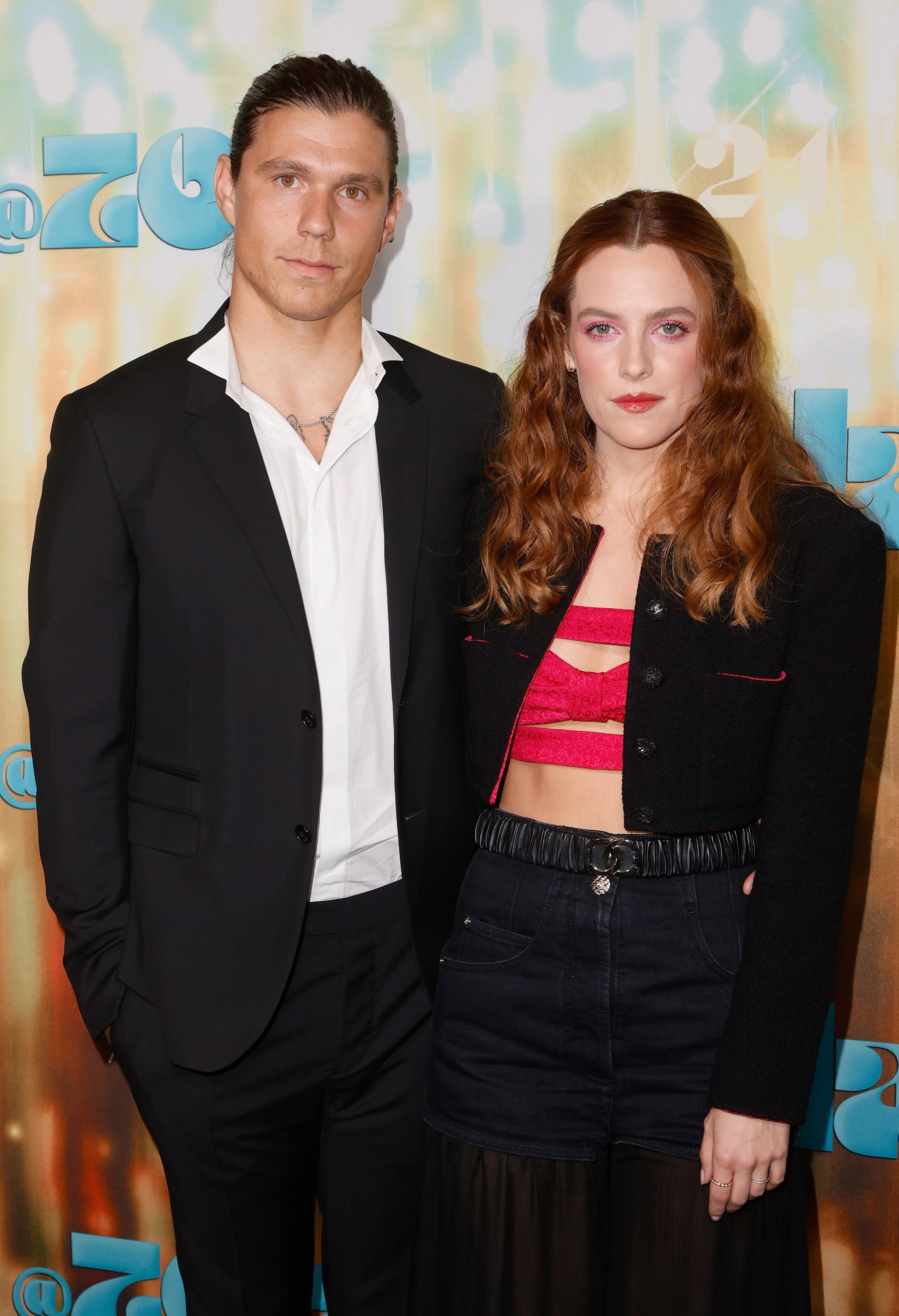 LOS ANGELES, CALIFORNIA - JUNE 29: Ben Smith-Petersen and Riley Keough attend Los Angeles special screening 