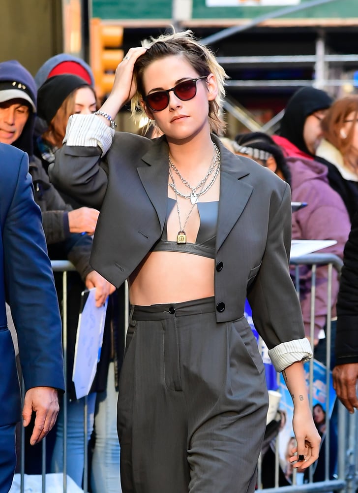 Kristen Stewart Just Made Leather Bras a Thing