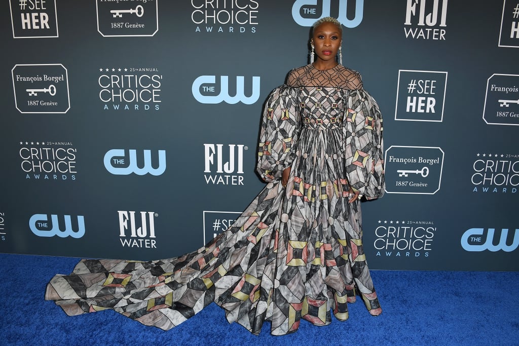 Cynthia Erivo's Critics Choice Awards Dress Is Mesmerising