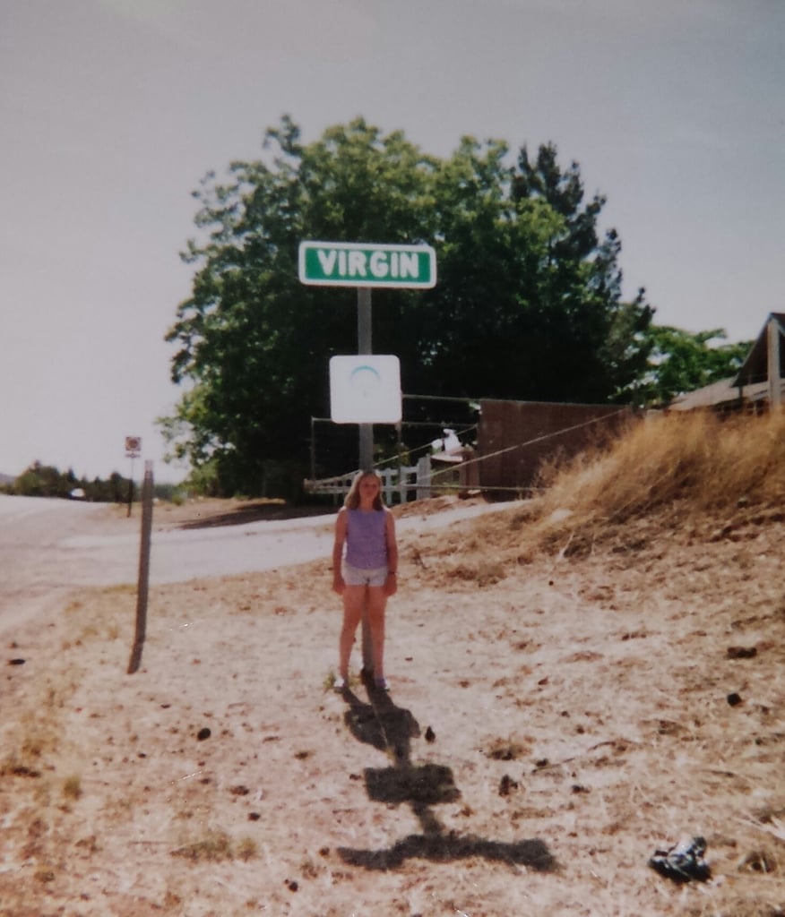 "Just me at 12, taking a road trip with my parents and apparently their sense of humor."
Source: Reddit user catword