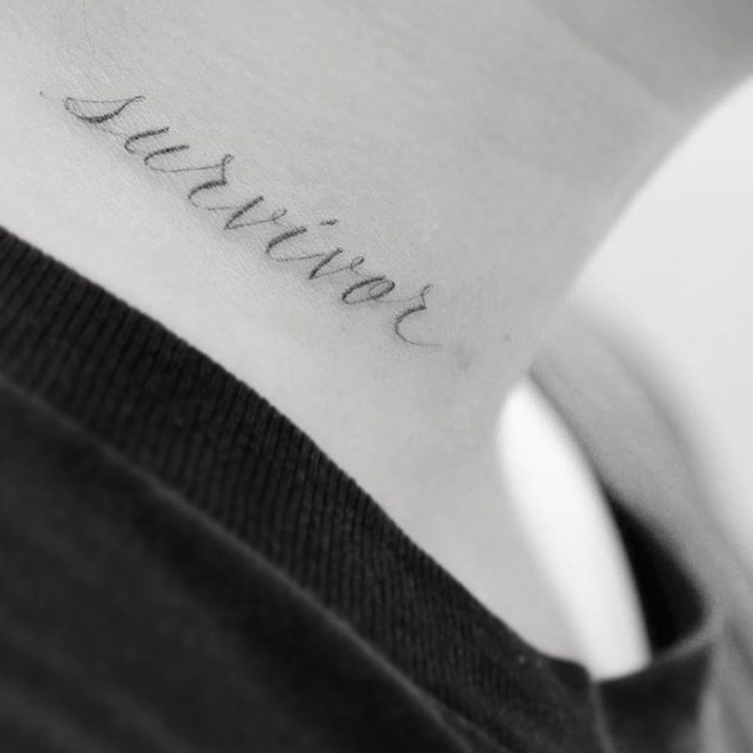 survivor' in Bold lettering Tattoos • Search in +1.3M Tattoos Now • Tattoodo